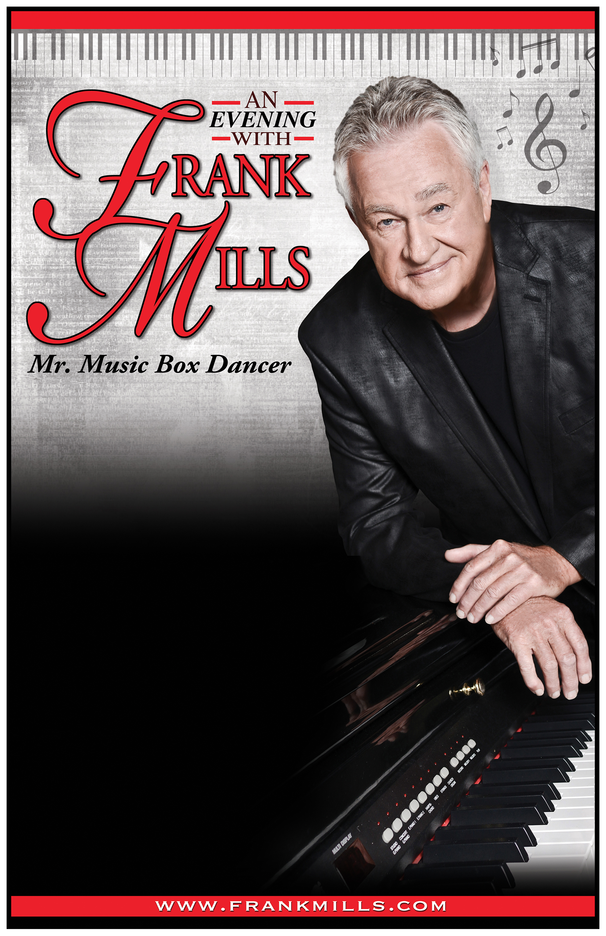 Frank Mills Tour 2017